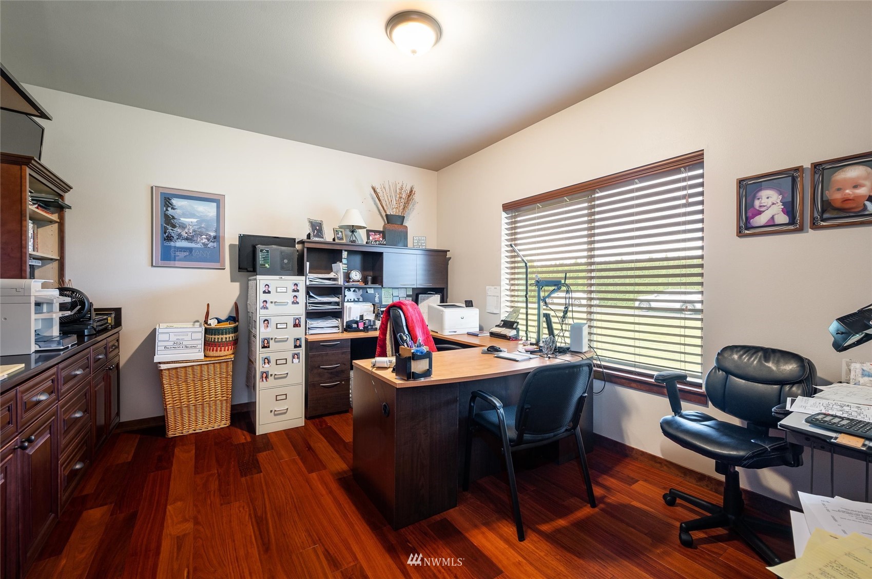 1060 Carpenter Road Bellingham, WA 98226 - Photo 17 of 37 a view of a workspace with furniture and a window