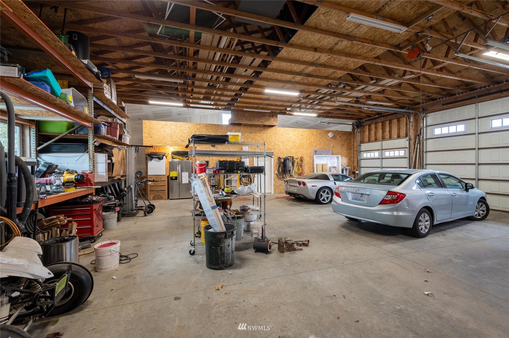 1060 Carpenter Road Bellingham, WA 98226 - Photo 32 of 37 a view of parking garage with cars