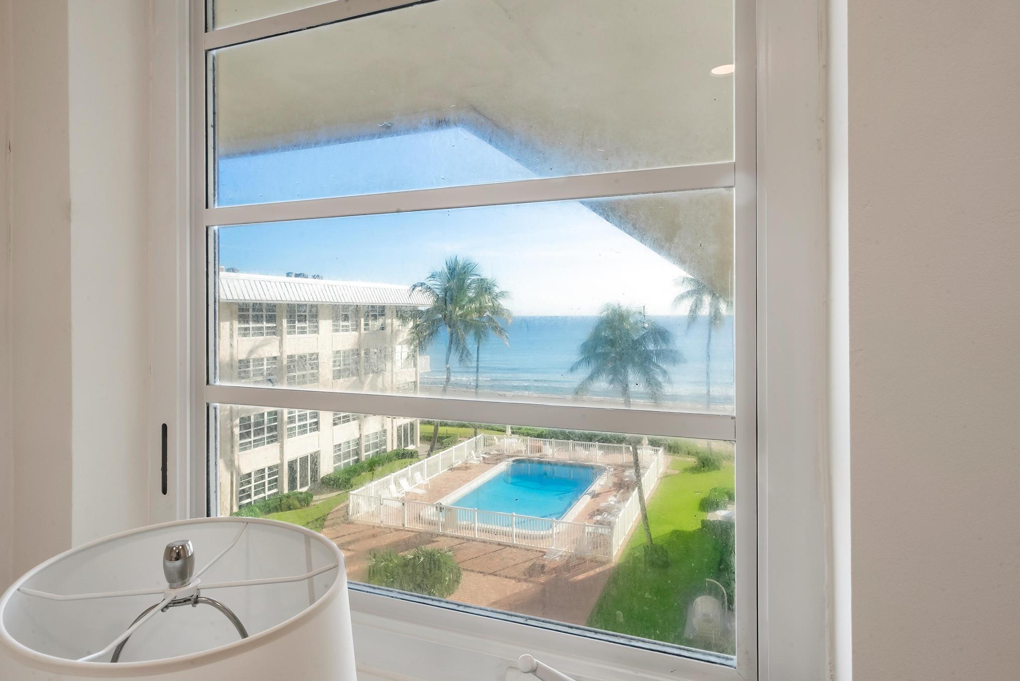 3851 North Ocean Boulevard, Unit 4100 Gulf Stream, FL 33483 - Photo 20 of 27 a view of a window and a kitchen