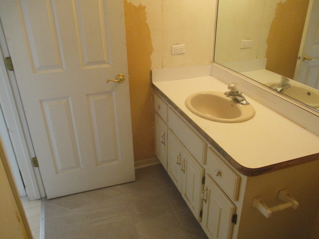 1901 Calla Drive Joliet, IL 60435 - Photo 16 of 27 a bathroom with 2 sink and a mirror