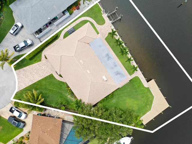 a park view with a lake view