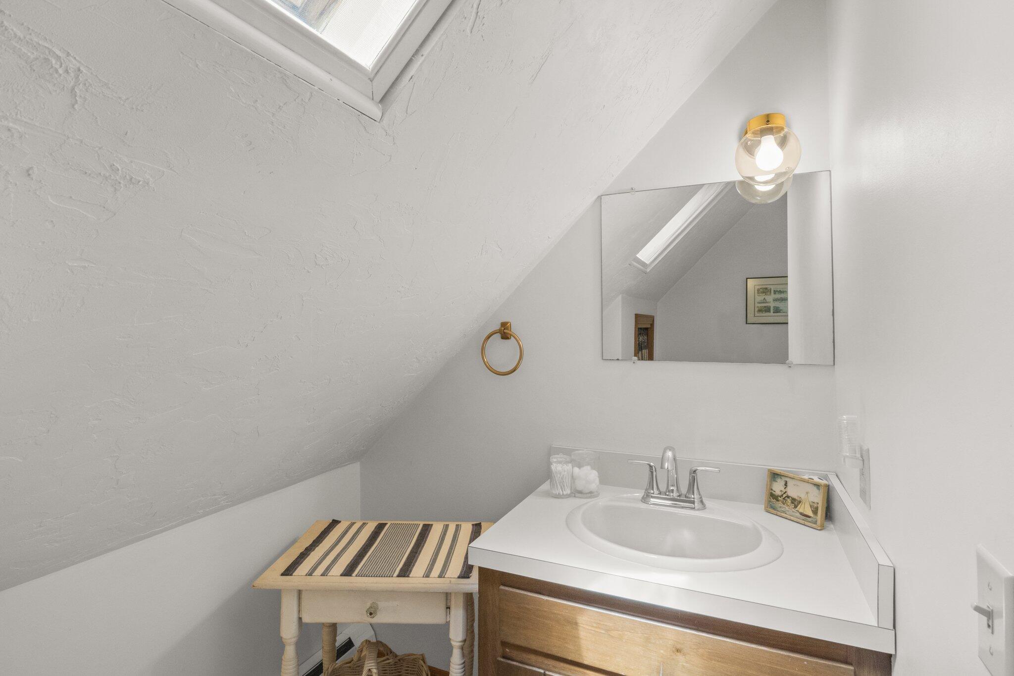 1363 Old Post Road Marstons Mills, MA 02648 - Photo 25 of 41 a bathroom with a sink and a mirror