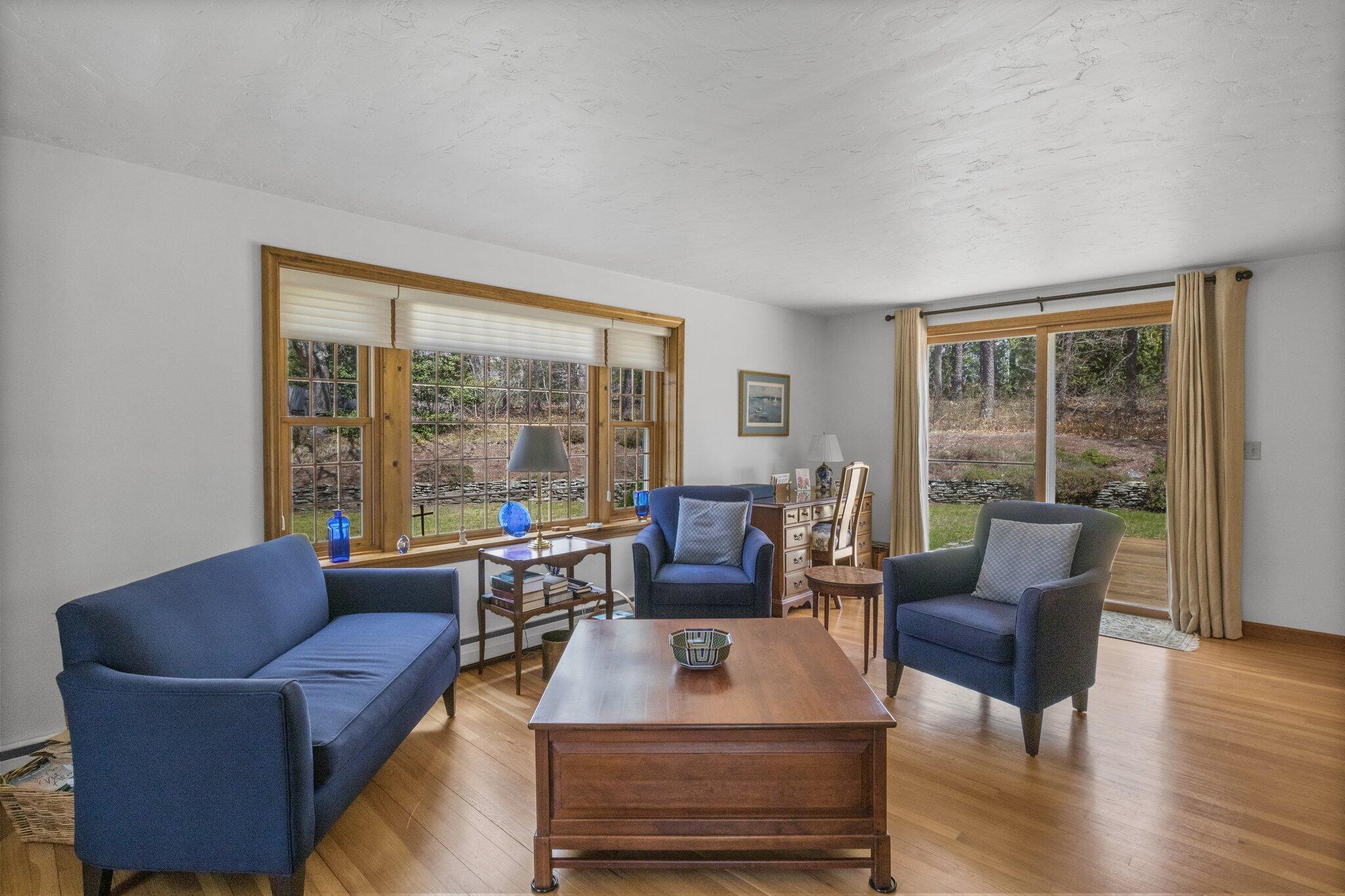 1363 Old Post Road Marstons Mills, MA 02648 - Photo 29 of 41 a living room with furniture and a large window