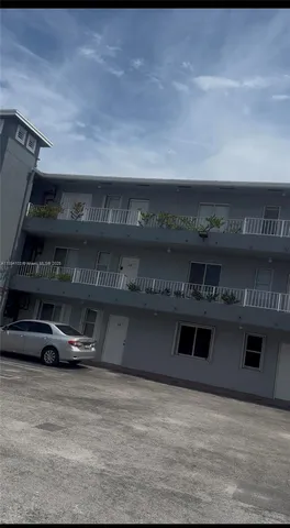a car parked in a parking garage