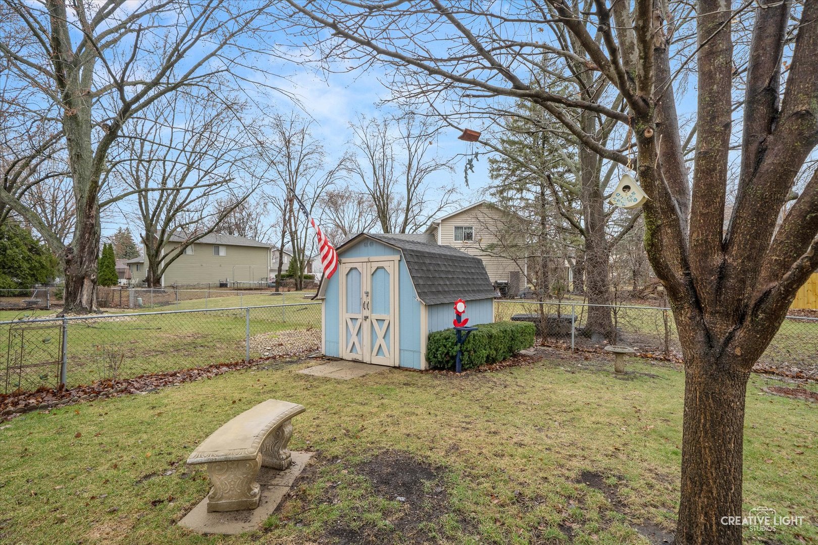 420 Quarry Drive Bolingbrook, IL 60490 - Photo 25 of 28 a view of a garden with trees