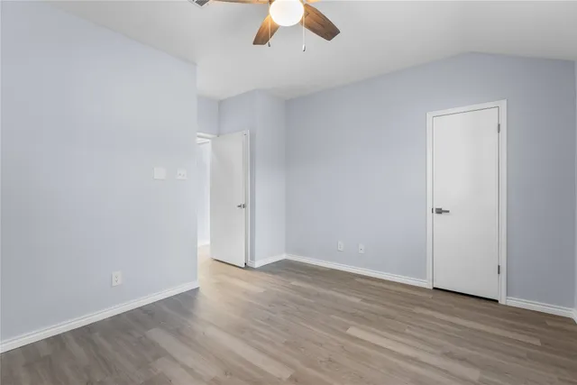 wooden floor in an empty room
