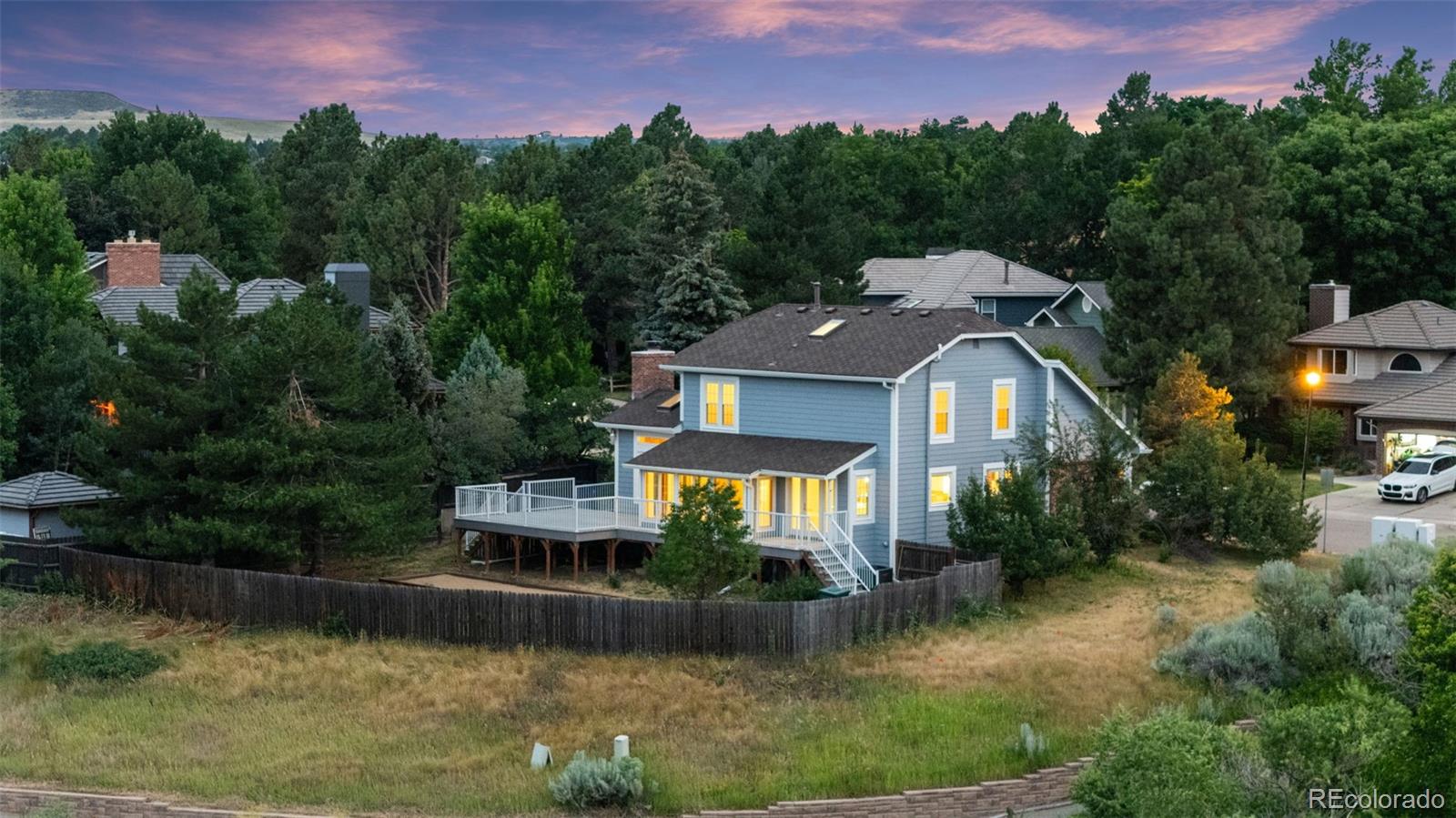 8385 Sweet Water Road Lone Tree, CO 80124 - Photo 38 of 50 an aerial view of a house
