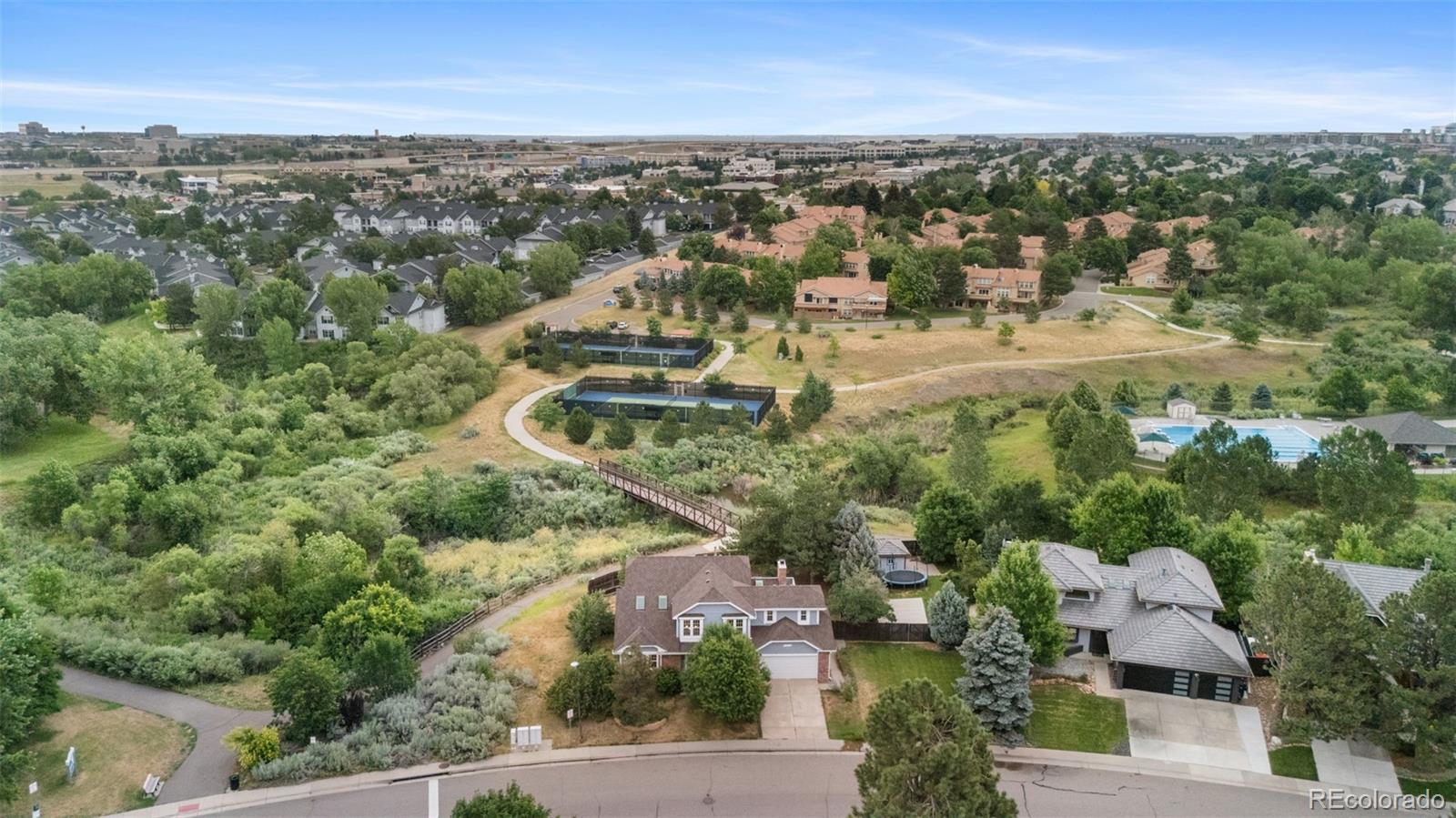 8385 Sweet Water Road Lone Tree, CO 80124 - Photo 50 of 50 an aerial view of multiple house