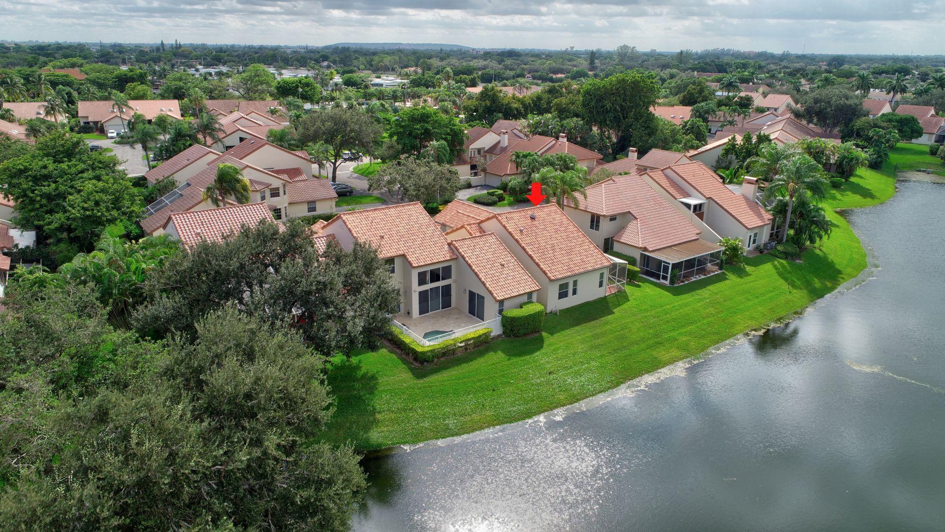 23349 Water Circle Boca Raton, FL 33486 - Photo 35 of 44 Aerial View