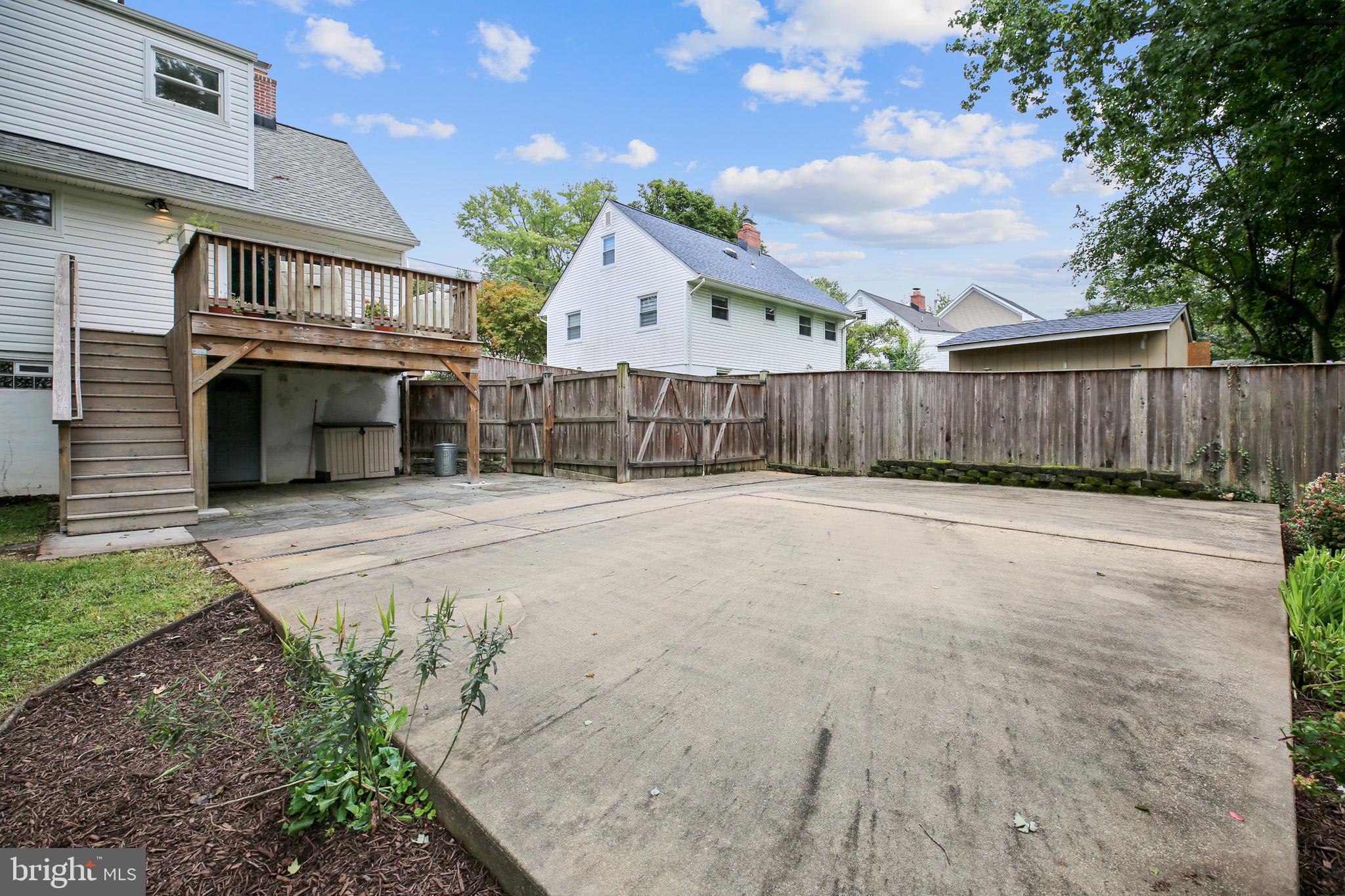 1008 Robin Road Silver Spring, MD 20901 - Photo 34 of 36 Parking pad also great for sports court