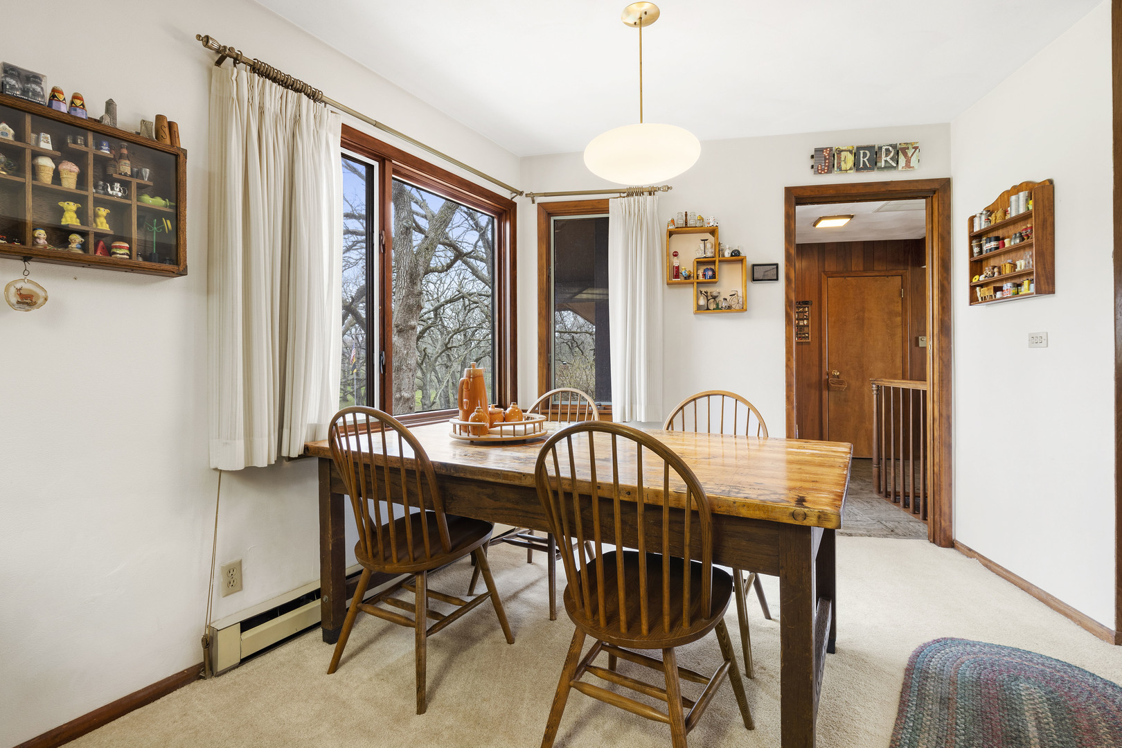 5812 Rotary Road Cherry Valley, IL 61016 - Photo 8 of 28 a view of a dining room with furniture window and outside view