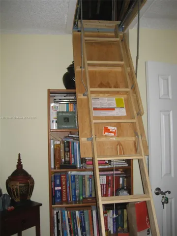 a view of water heater room