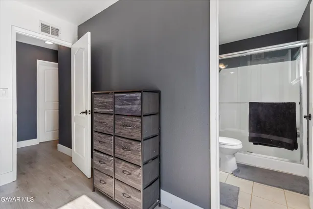 a view of a walk in closet