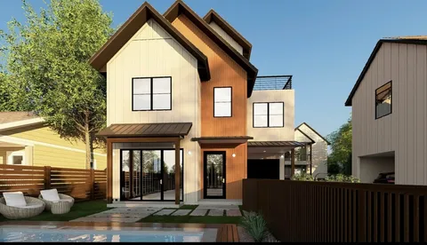 a front view of a house with a porch