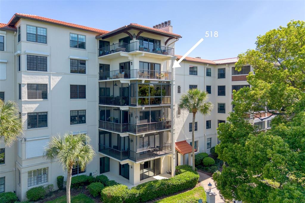 106 South Interlachen Avenue, Unit 518 Winter Park, FL 32789 - Photo 48 of 58 a front view of multi story residential apartment building