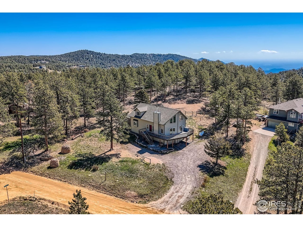 613 Ranch Road Ward, CO 80481 - Photo 21 of 37 Driveway gets southern sun exposure and melts off quickly in the winter
