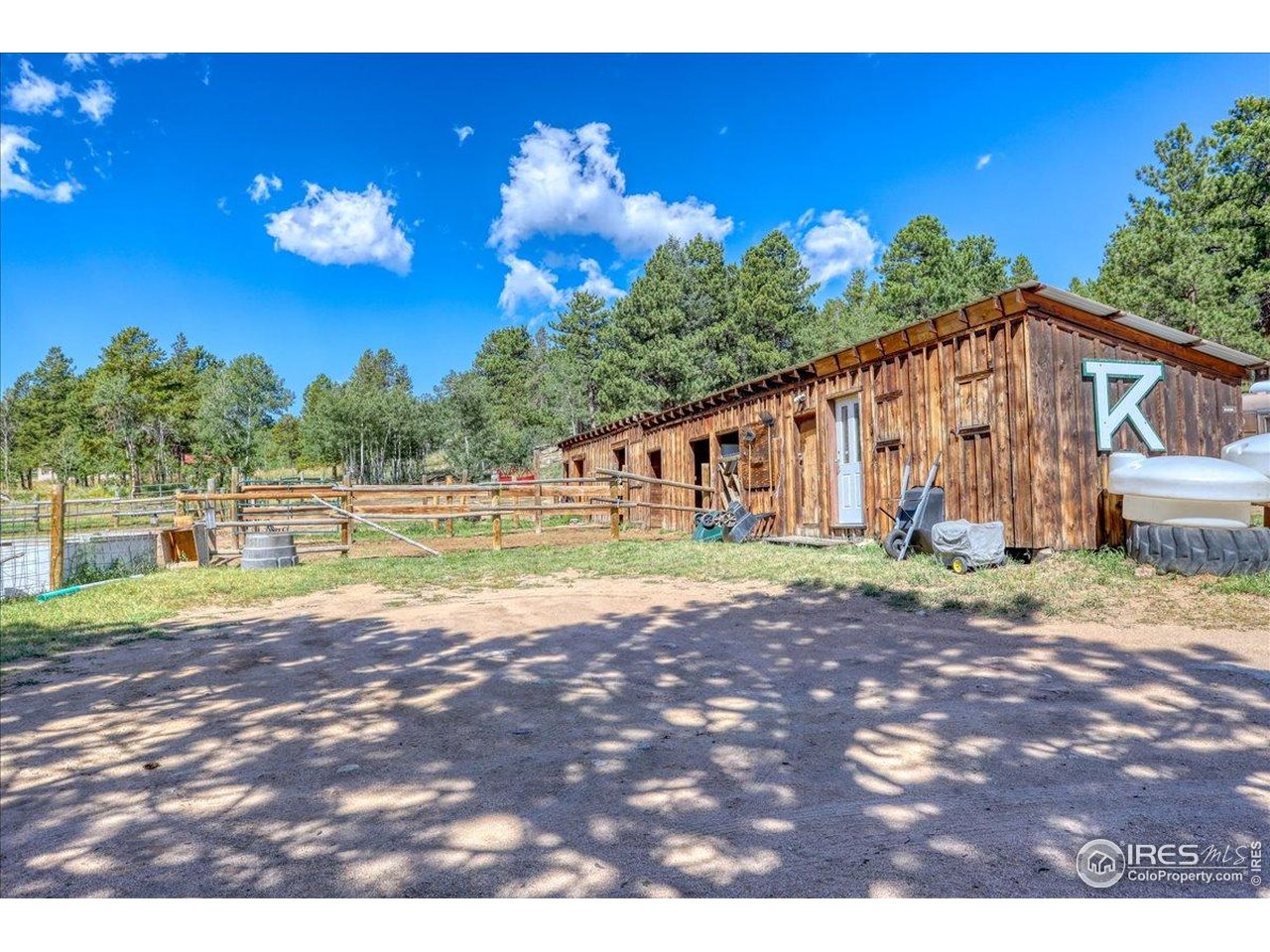 613 Ranch Road Ward, CO 80481 - Photo 34 of 37 Access to stables and pastures - see Bar-K Association web site for more details.