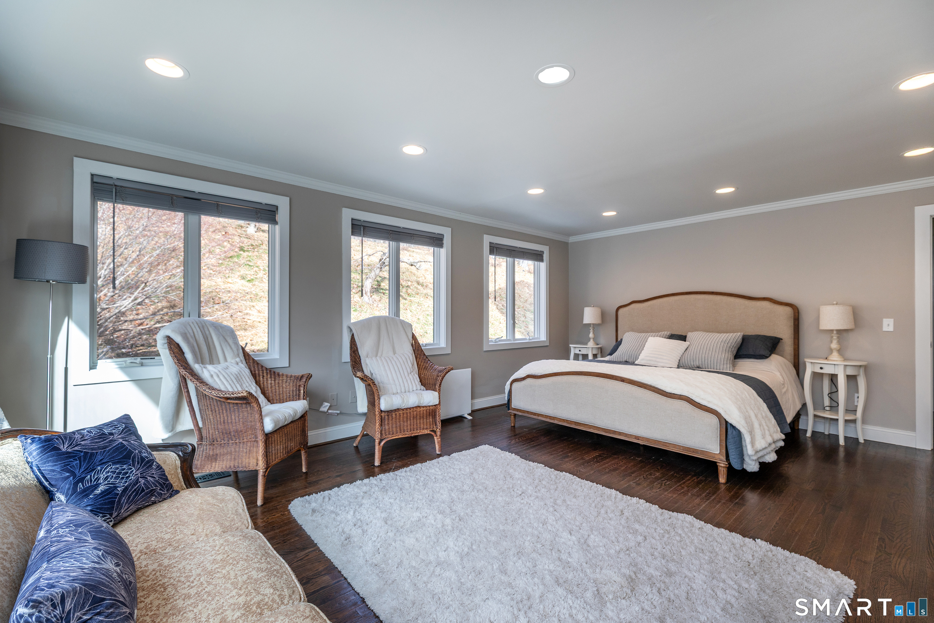 1030 Washington-Woodbury Road Roxbury, CT 06783 - Photo 25 of 40 a spacious bedroom with bed and windows