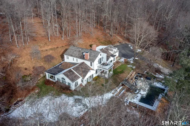 a view of outdoor space with seating