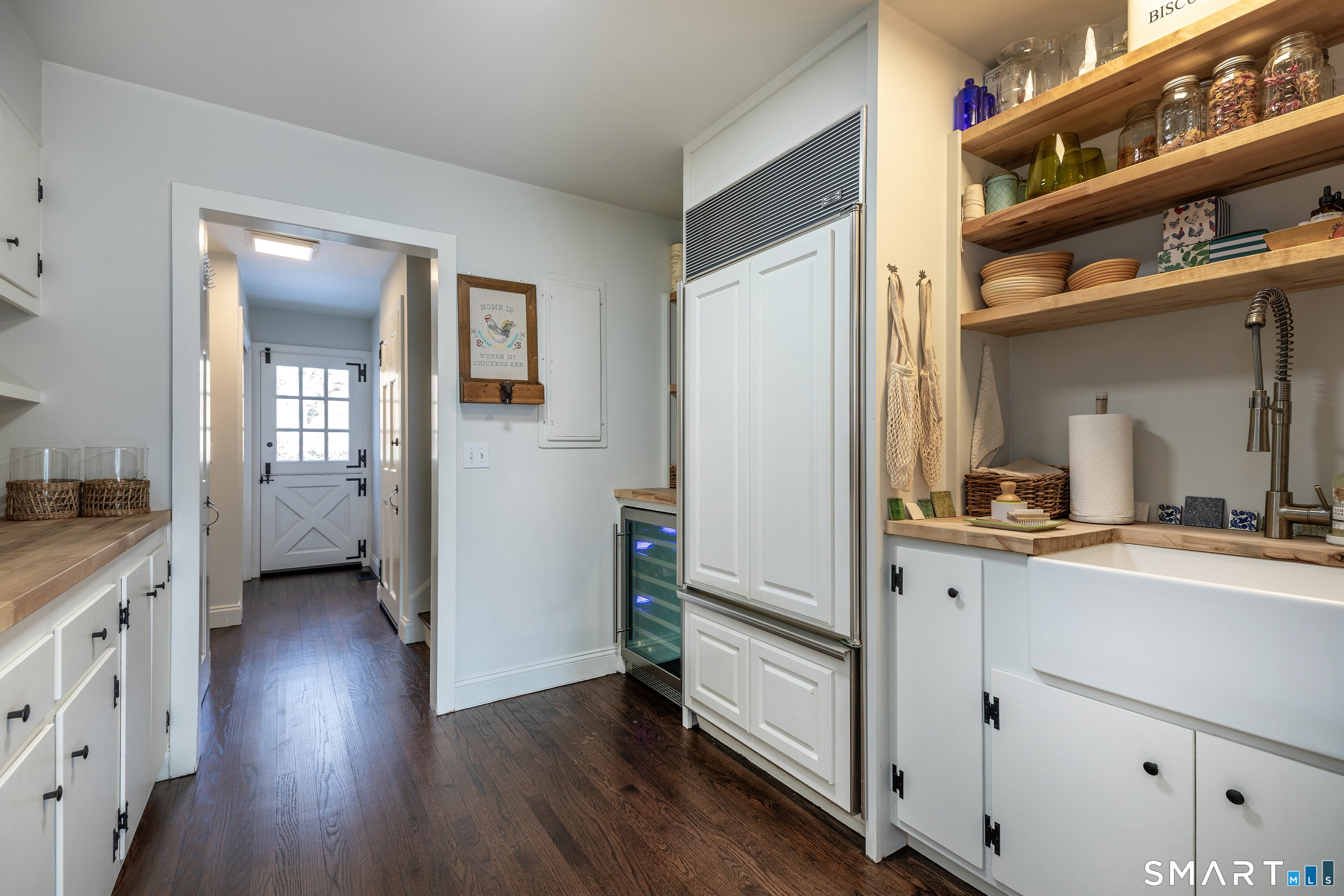 1030 Washington-Woodbury Road Roxbury, CT 06783 - Photo 8 of 40 a kitchen with a refrigerator and a sink