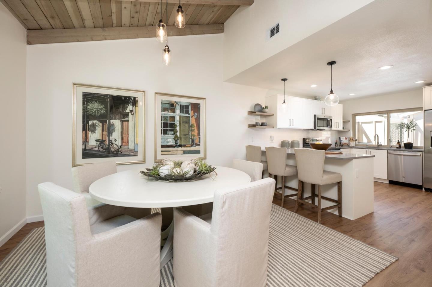 38 Weepingridge Court San Mateo, CA 94402 - Photo 4 of 25 a view of a dining room with furniture and wooden floor
