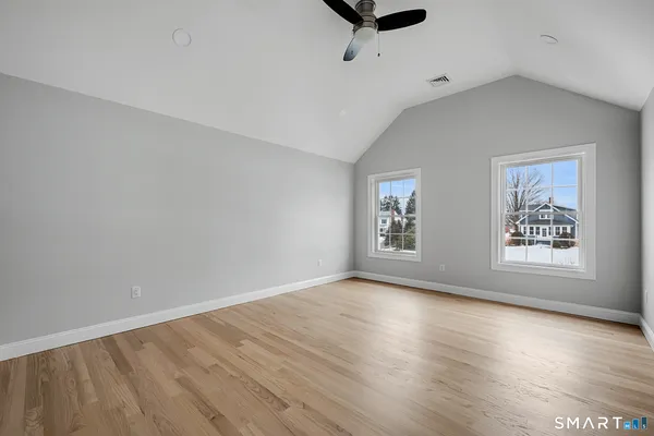 wooden floor in an empty room