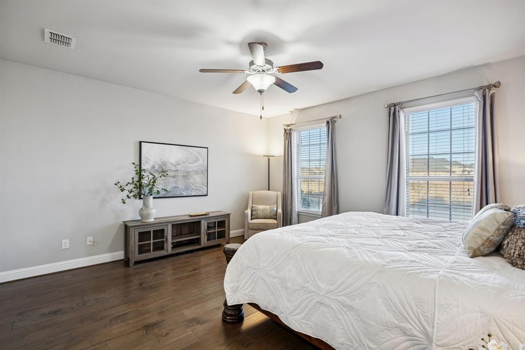 6333 Hall Road Frisco, TX 75034 - Photo 15 of 36 Privacy and beauty with the view of the greenbelt out the window.