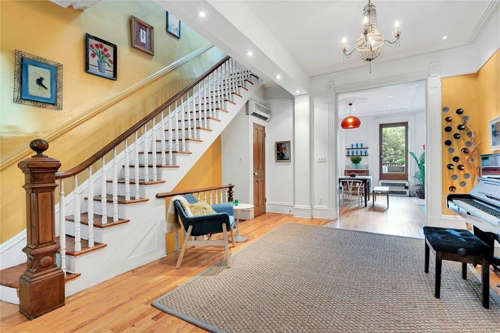 368 5th Street Brooklyn, NY 11215 - Photo 2 of 15 a view of entryway and hall with wooden floor