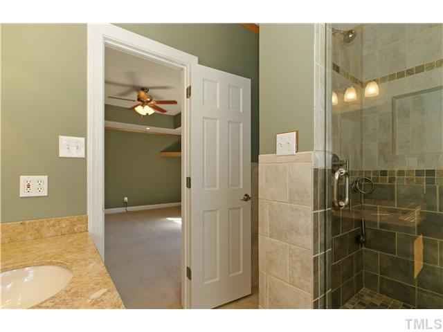 4120 Iverson Street Raleigh, NC 27604 - Photo 13 of 16 Master bath with Tiled Shower!