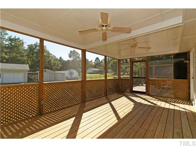 4120 Iverson Street Raleigh, NC 27604 - Photo 5 of 16 Large 14 X 21.6 Screened in Porch off of Great Room and Kitchen!