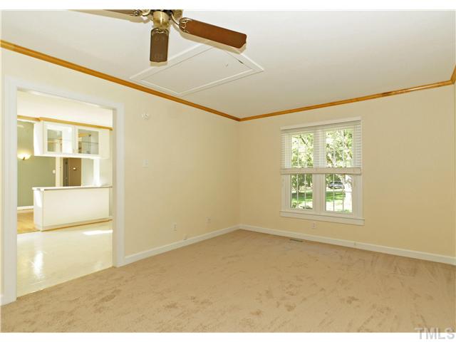 4120 Iverson Street Raleigh, NC 27604 - Photo 10 of 16 Living room or bonus room off of kitchen!