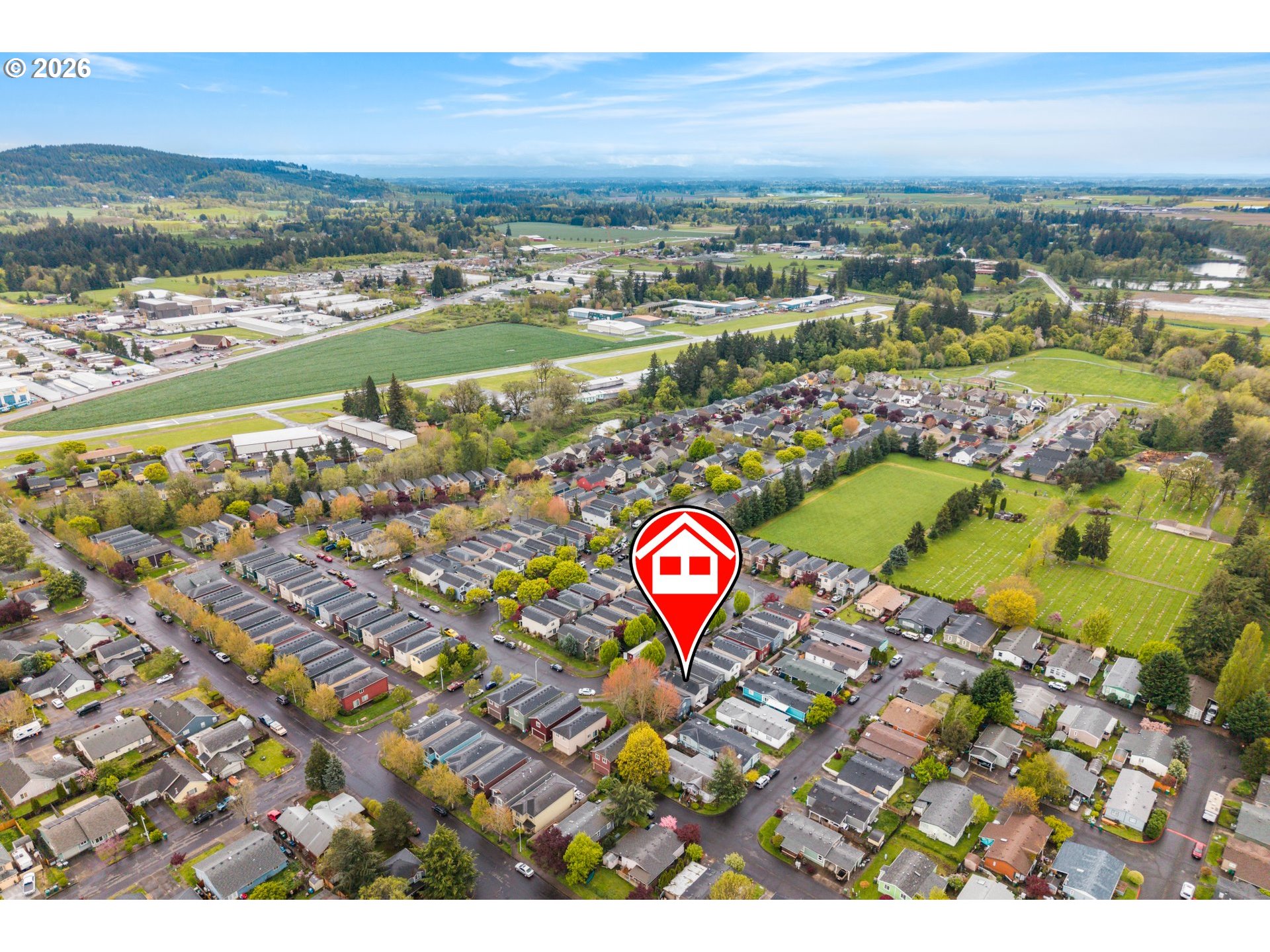 413 Lair Lane Newberg, OR 97132 - Photo 29 of 32 Drone View/UAV