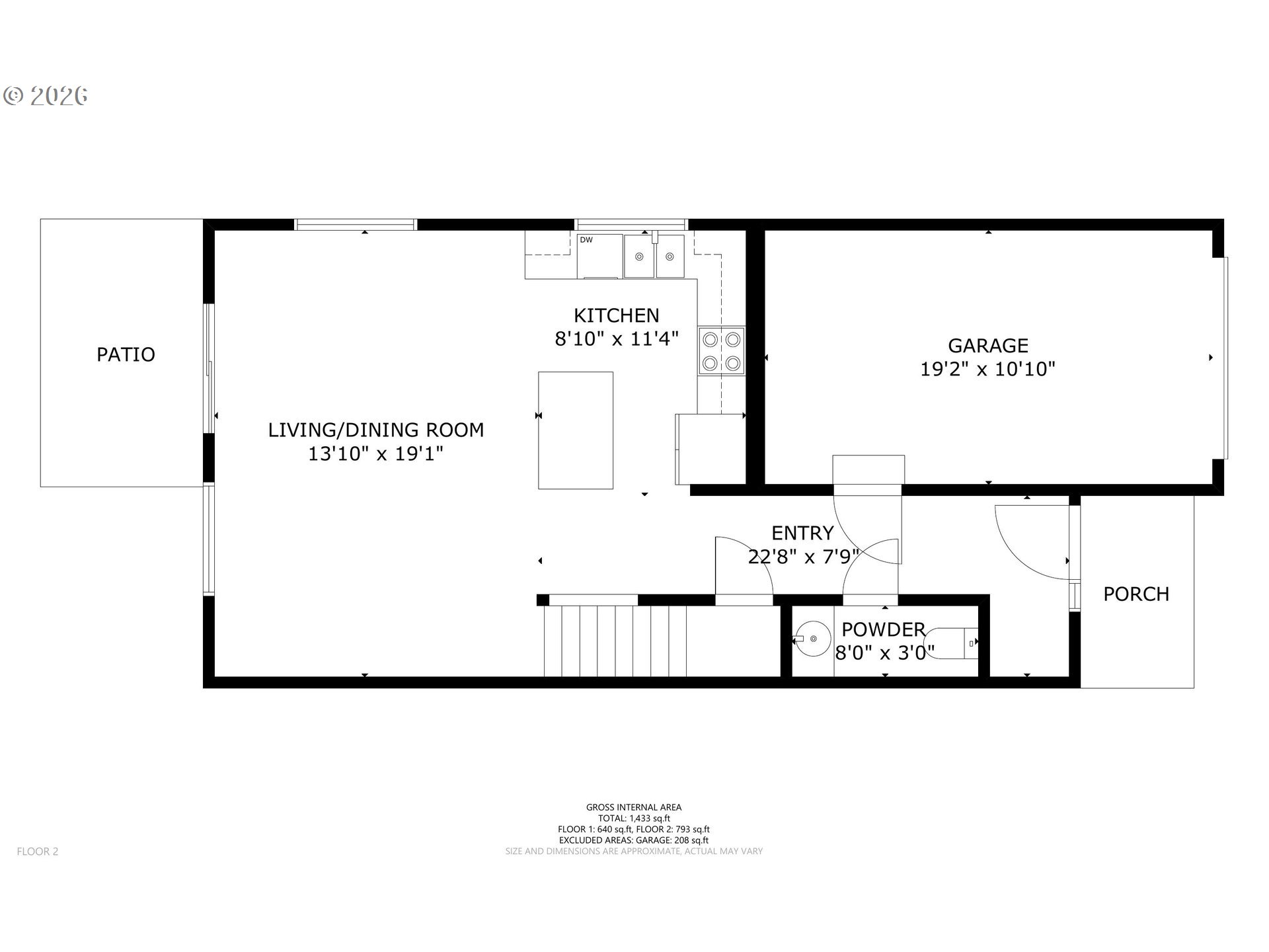 413 Lair Lane Newberg, OR 97132 - Photo 31 of 32 Floor Plan