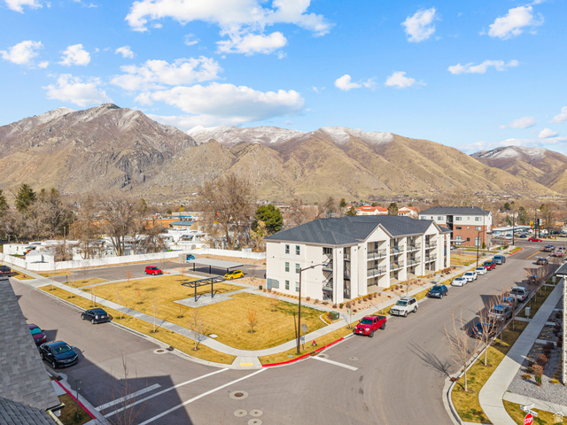 64 West 600 South, Unit C301 Springville, UT 84663 - Photo 30 of 40 Bird's eye view of a mountain backdrop