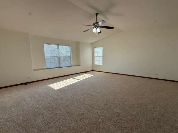 a view of a livingroom with a window