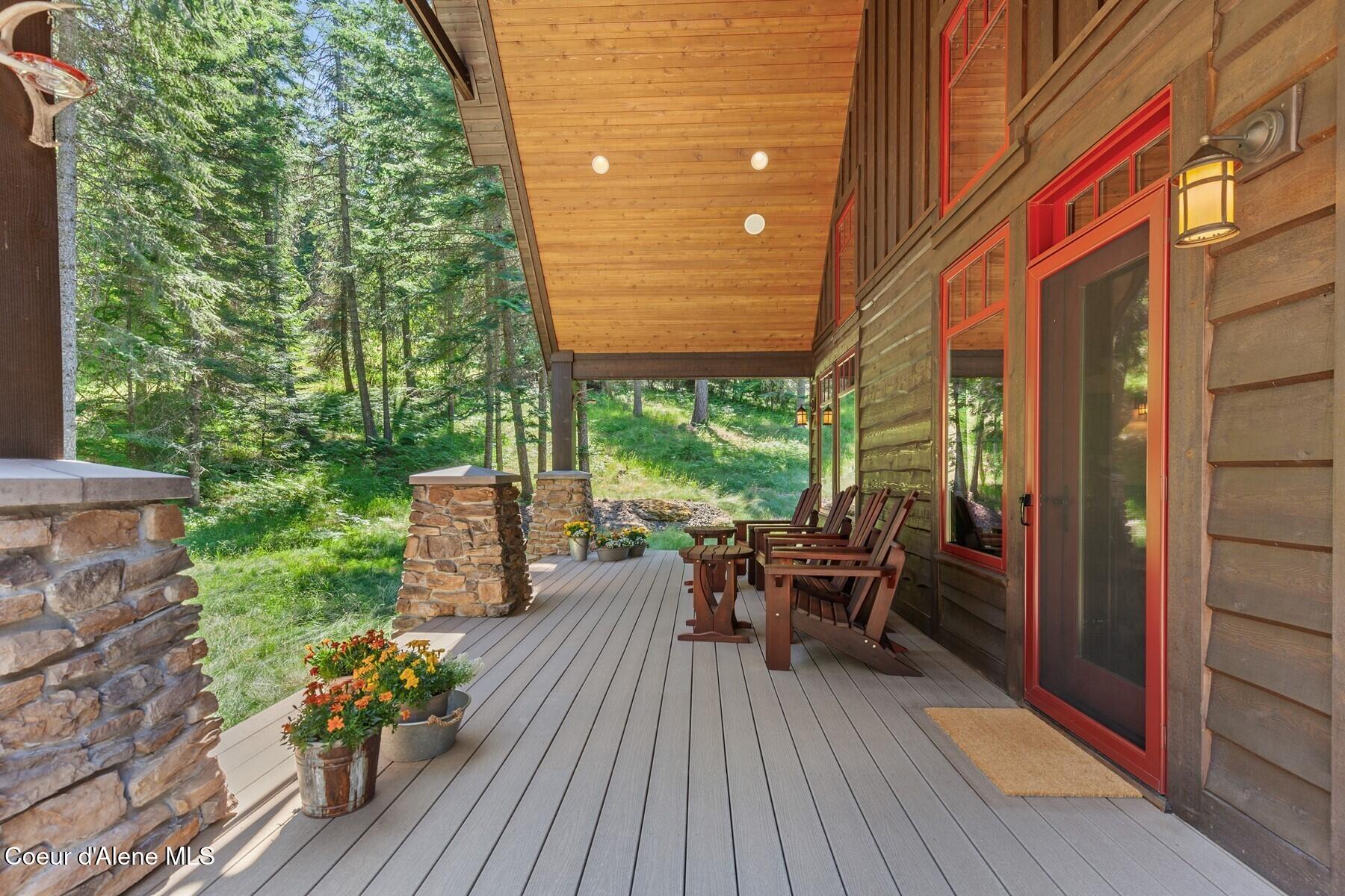 4456 East Eagles Mere Road Harrison, ID 83833 - Photo 37 of 64 Back Deck off Great room