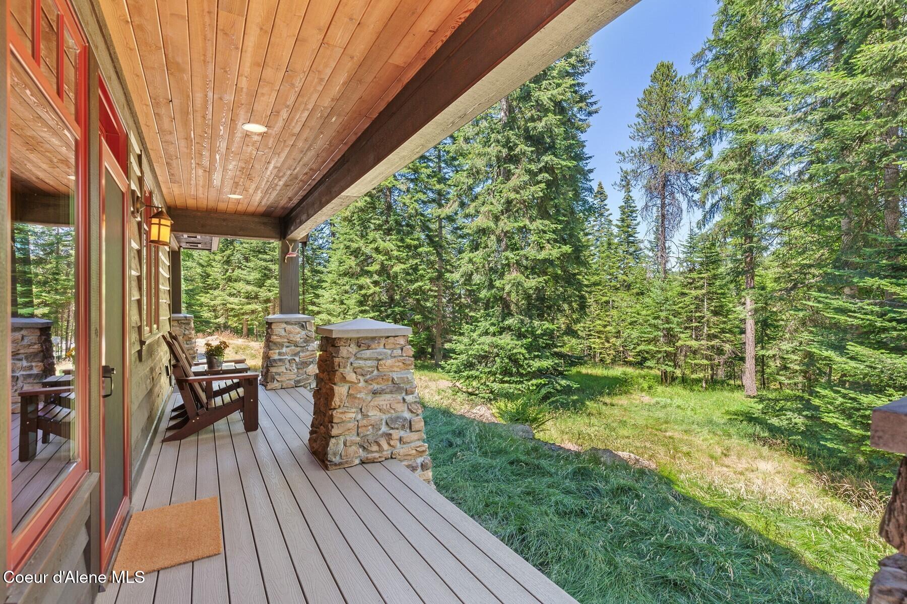 4456 East Eagles Mere Road Harrison, ID 83833 - Photo 39 of 64 Wood decks, covered