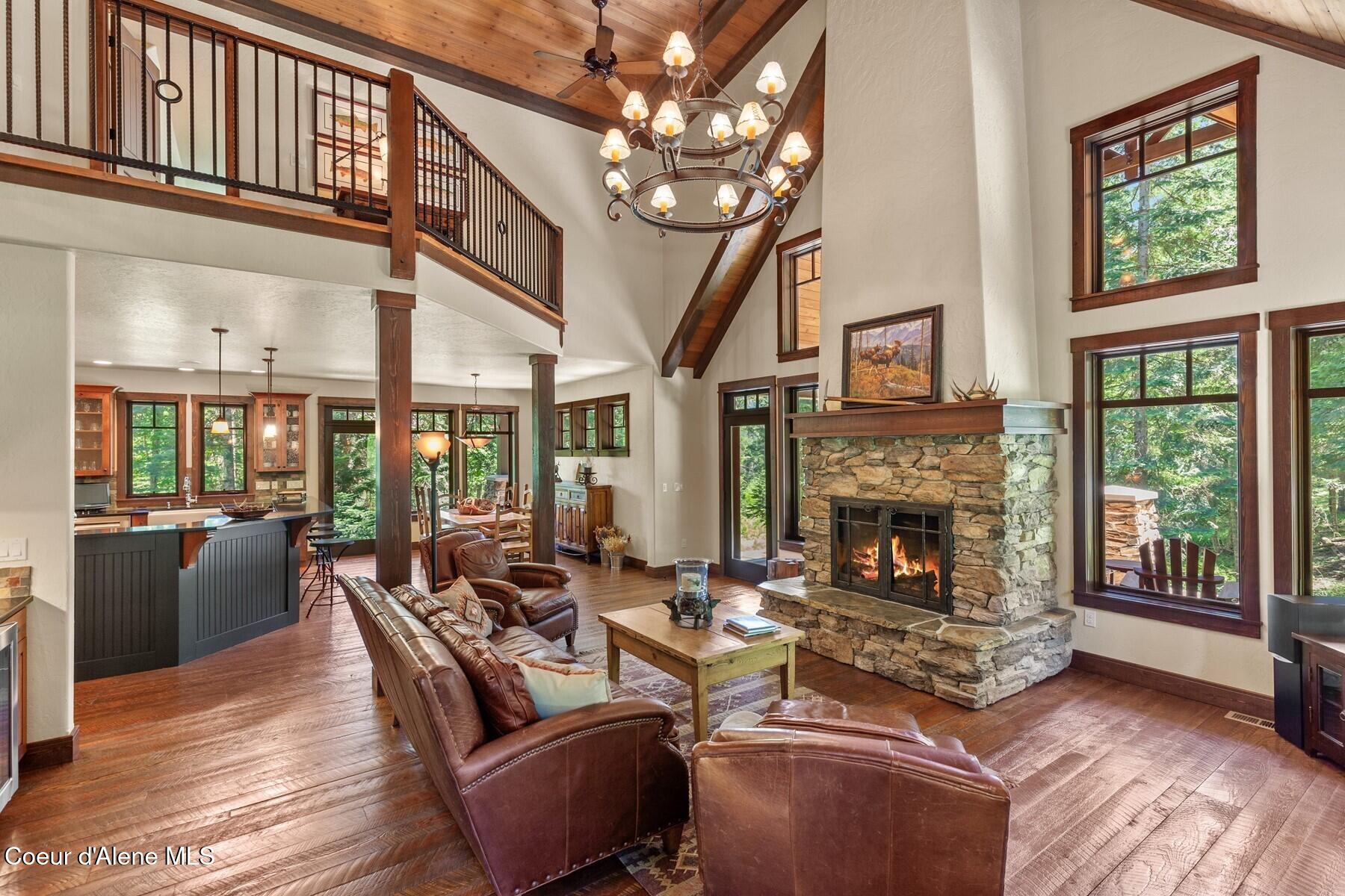 4456 East Eagles Mere Road Harrison, ID 83833 - Photo 5 of 64 Open Plan abundant light