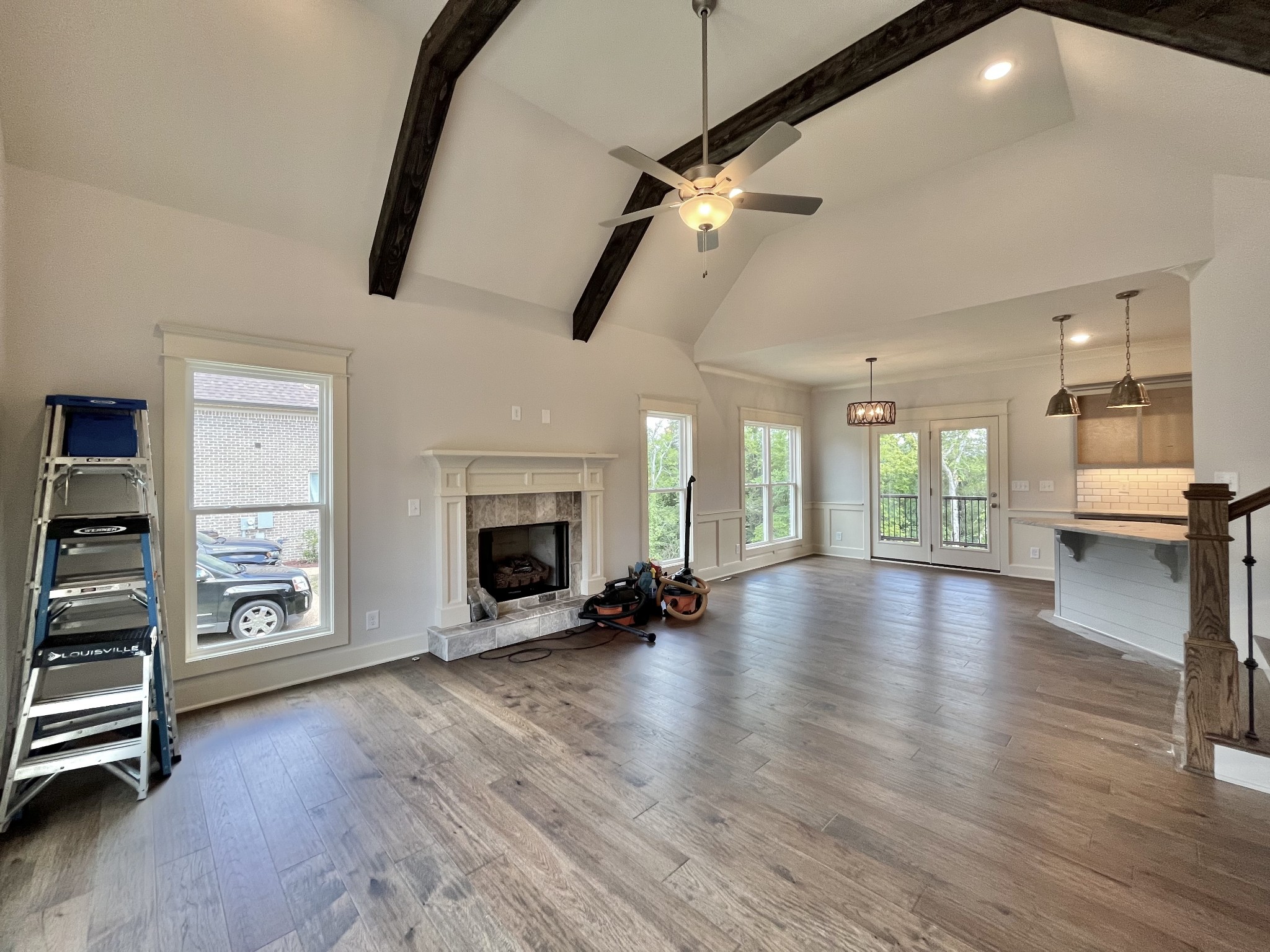 813 Ridgestone Place, Unit 99 Lebanon, TN 37087 - Photo 5 of 24 a view of a livingroom with fireplace and window