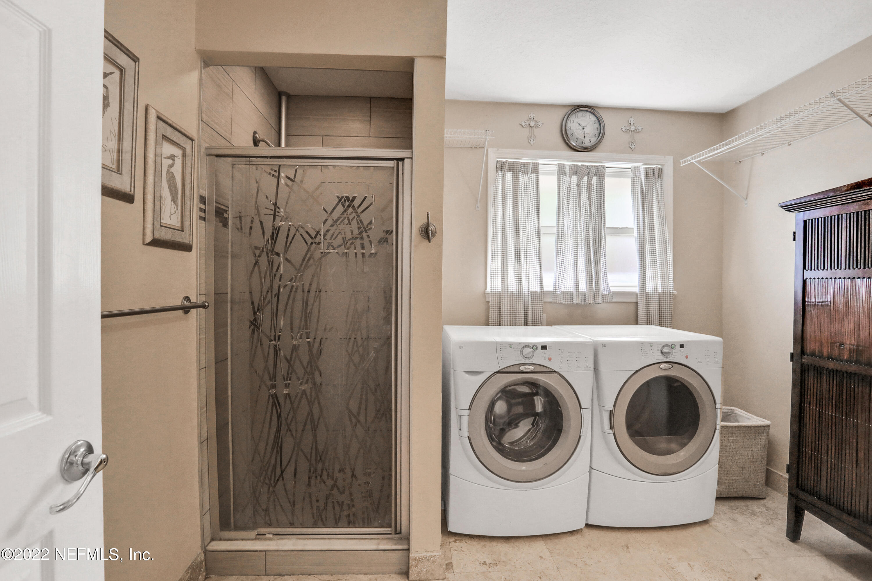 1773 Marshside Drive Jacksonville Beach, FL 32250 - Photo 44 of 66 Bathroom Two and Laundry