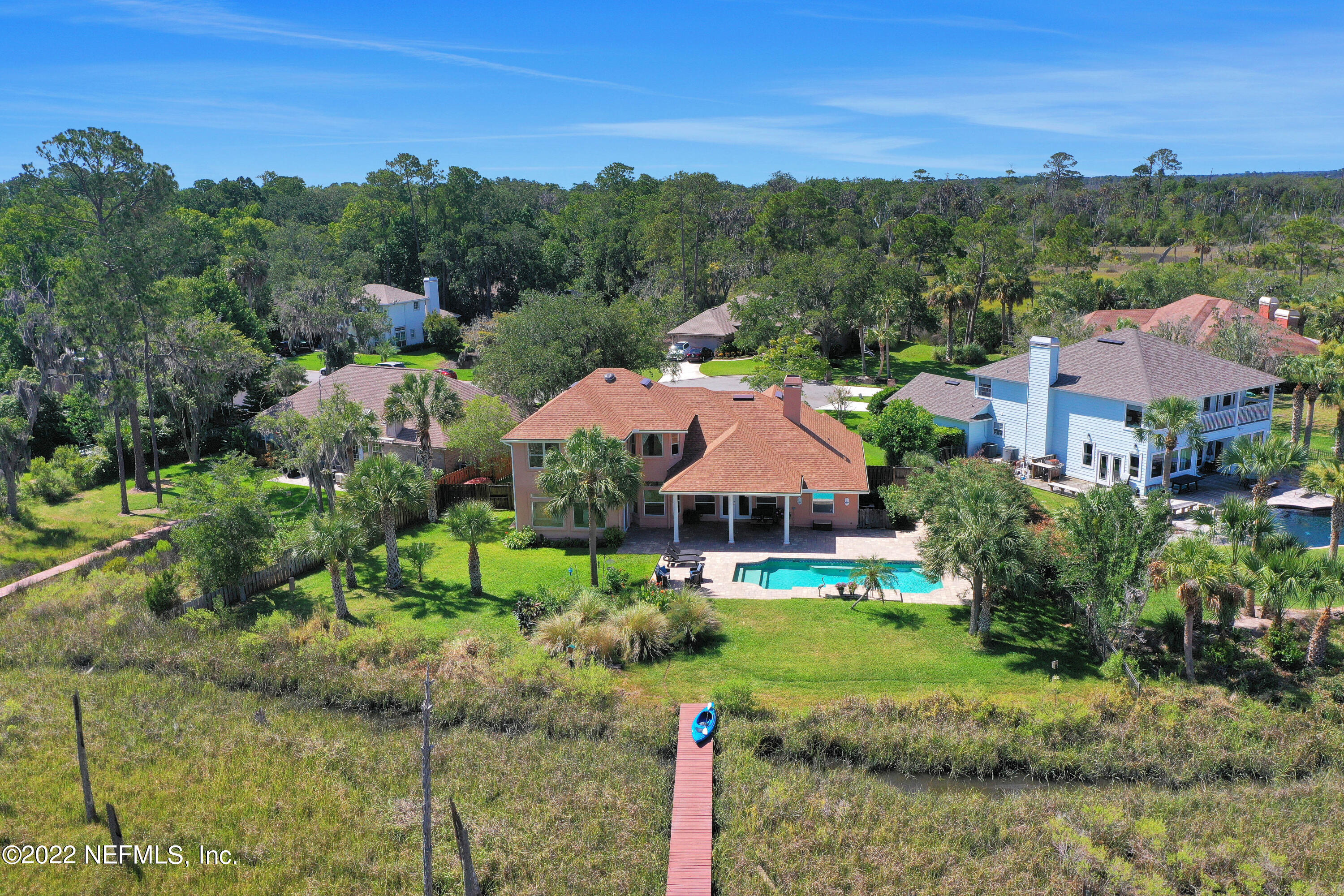 1773 Marshside Drive Jacksonville Beach, FL 32250 - Photo 10 of 66 Pool and Dock