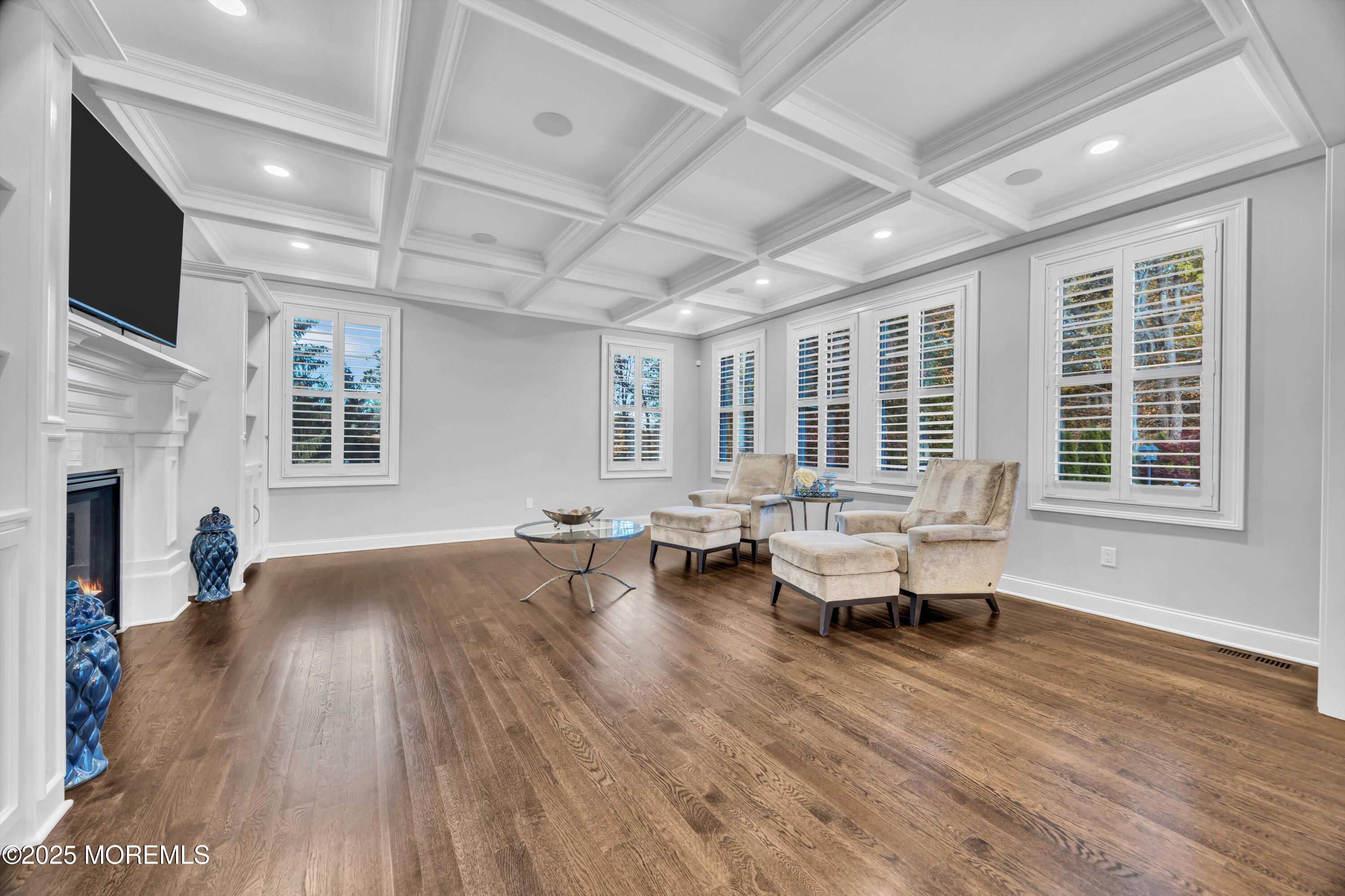 145 Heulitt Road Colts Neck, NJ 07722 - Photo 15 of 59 a living room with furniture and a large window