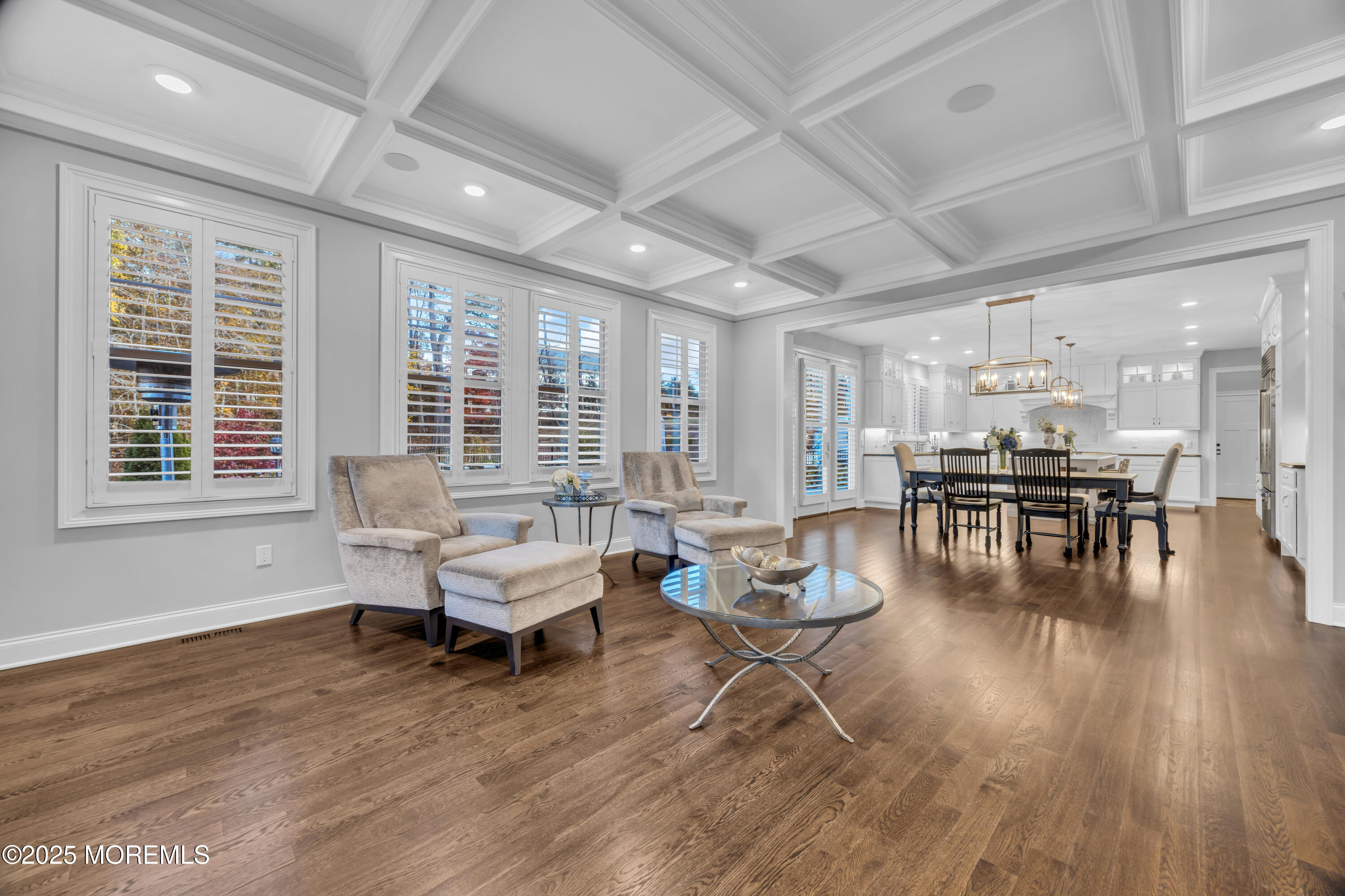 145 Heulitt Road Colts Neck, NJ 07722 - Photo 17 of 59 a living room with furniture and wooden floor