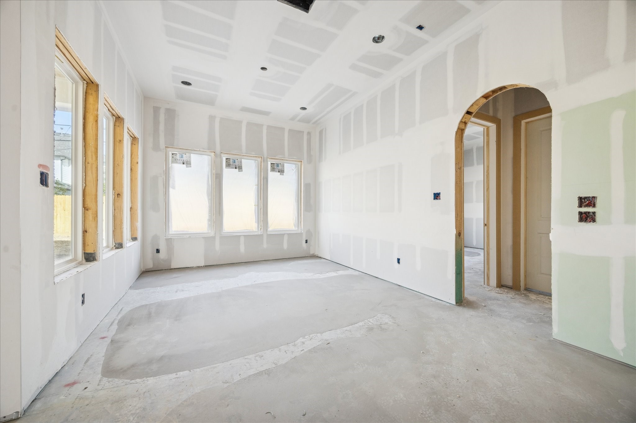 1714 Hewitt Drive Houston, TX 77018 - Photo 8 of 37 a view of an empty room with a window