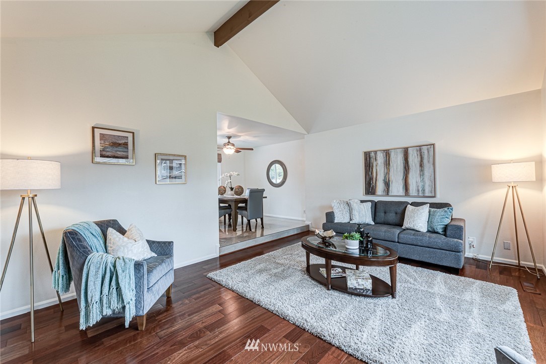 2025 Field Avenue Northeast Renton, WA 98059 - Photo 15 of 23 a living room with furniture and a wooden floor