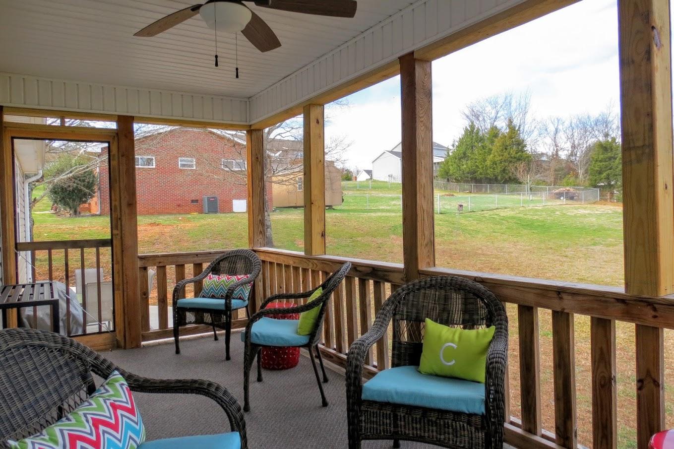 268 Ridge Street Ringgold, GA 30736 - Photo 22 of 48 Screened in back deck
