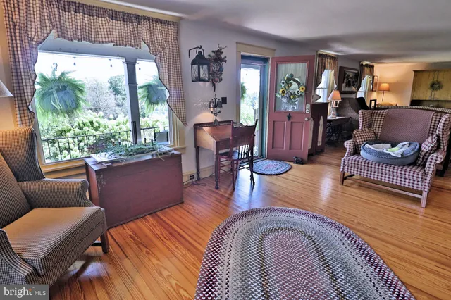 a view of a house with a garden