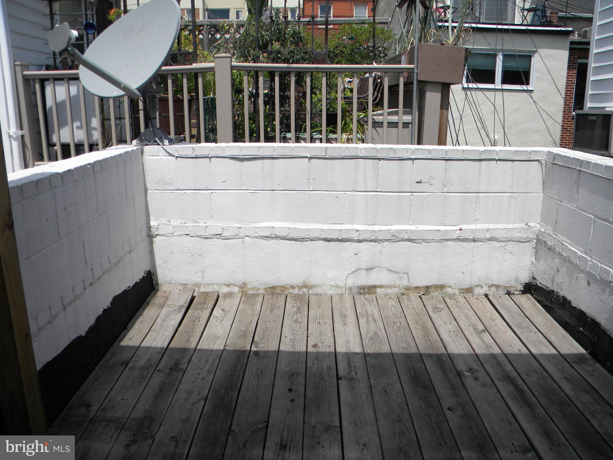 935 South Charles Street, Unit C Baltimore, MD 21230 - Photo 37 of 46 small deck for outdoor space