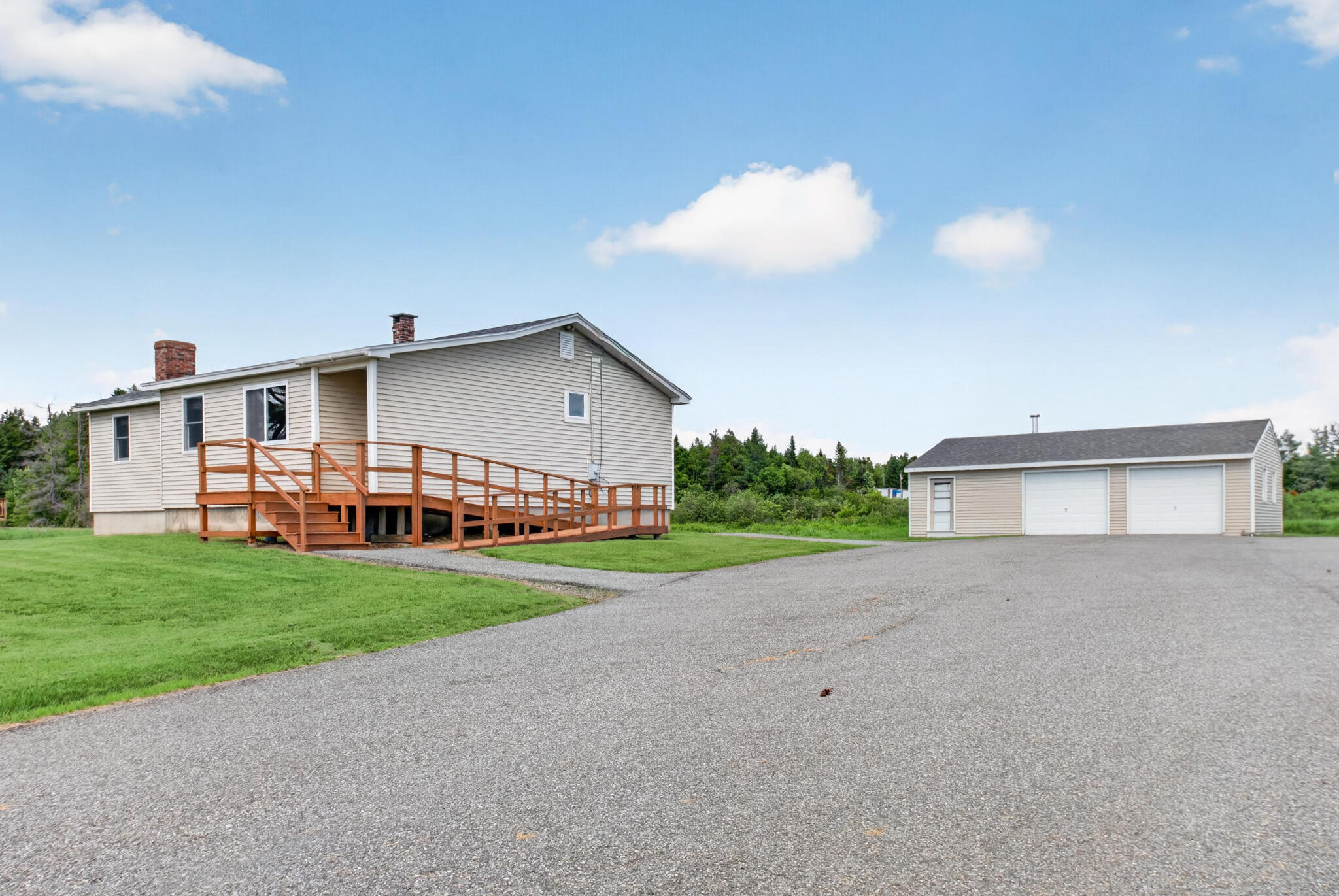 25 Hadley Lake Road Machias, ME 04654 - Photo 2 of 36 25 Hadley Lake Road Updated Exterior