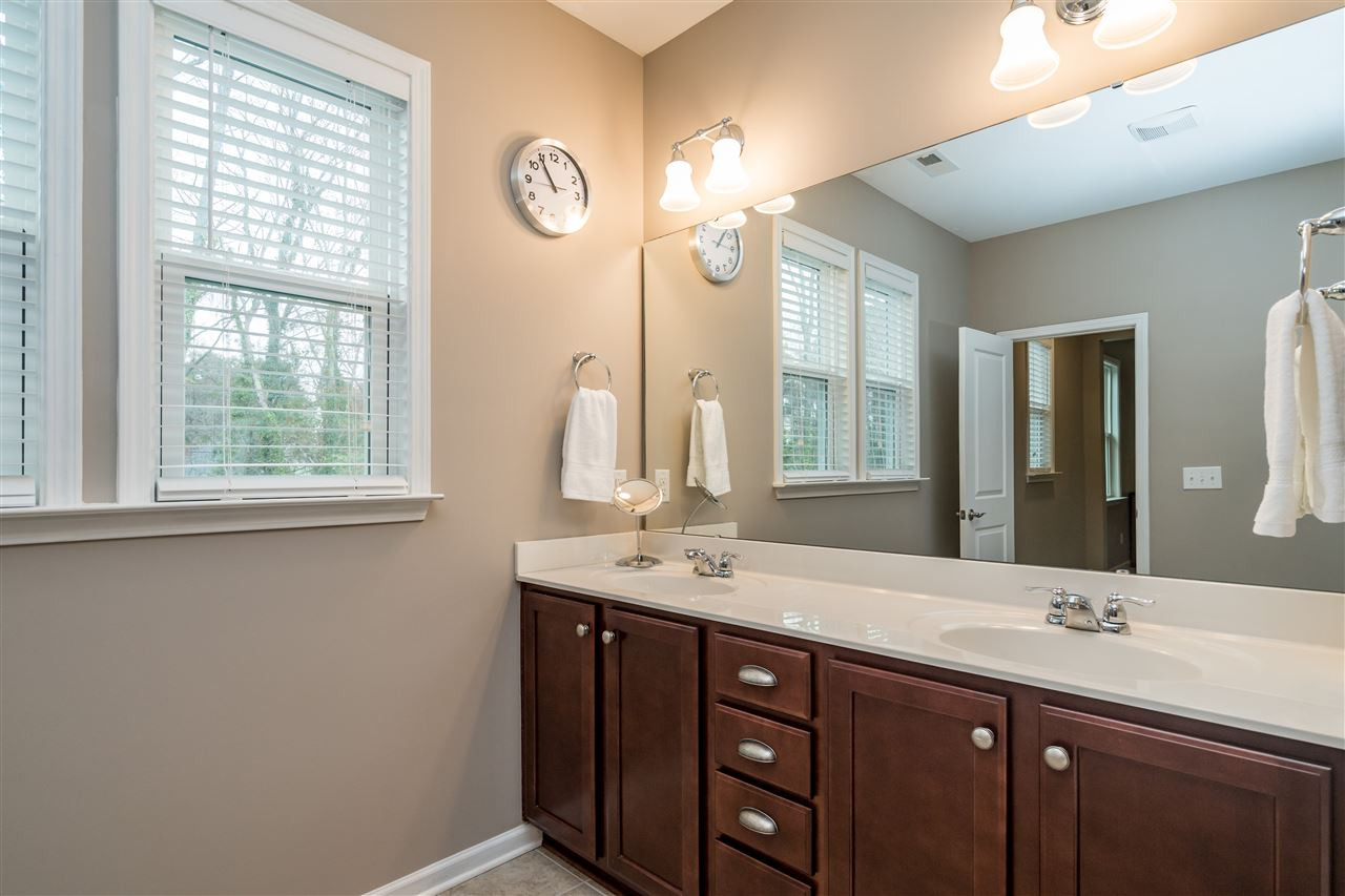 439 Plainview Avenue Raleigh, NC 27604 - Photo 19 of 29 No need to share a sink in this bathroom! Master Bathroom